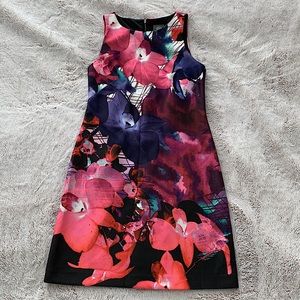 Vince Camuto floral sheath dress